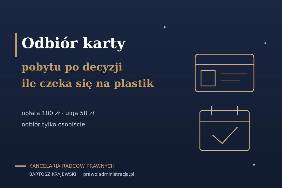 Qərardan sonra karta pobytu-nun alınması 2026 — plastiki gözləmə, 100 zl ödəniş və qeydiyyat