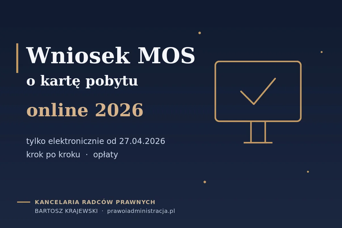 MOS vasitəsilə 2026-cı ildə karta pobytu üçün müraciət — addım-addım. Kağız müraciətə baxılmayacaq